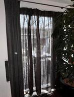 Julian Antraciet Inbetween Gordijnen - 220x210cm (set), Huis en Inrichting, Ophalen, Zo goed als nieuw, Zwart