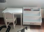 Ikea kindertafel kinderstoel plus boekenkast op wielen, Ophalen, Gebruikt