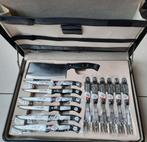 Messenset van Kronenberg S.G. 24-delig, Ophalen of Verzenden, Zo goed als nieuw, Rvs of Chroom, Vaatwasserbestendig