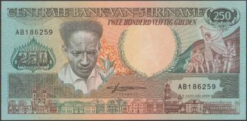 Suriname 250 gulden 1988 XF p.134 (# 584) beschikbaar voor biedingen
