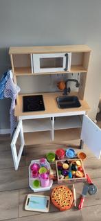 Ikea Speelkeuken met Accessoires, Ophalen, Zo goed als nieuw, Hout, Speelkeuken