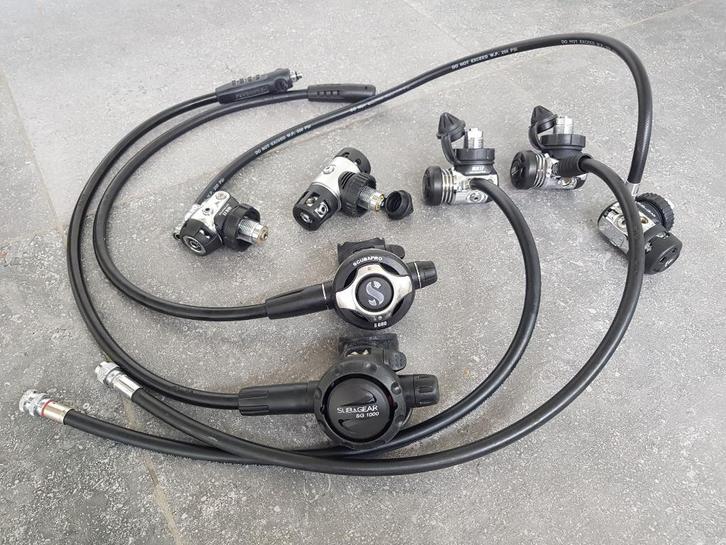 2x Scubapro S600 Mk17 , Mk 18, Mk 11, Watersport en Boten, Duiken, Gebruikt, Overige typen, Ophalen of Verzenden