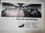 Poster voor de Pan American 747 Vliegtuig, Rechthoekig Staand, Verzenden, Zo goed als nieuw, A1 t/m A3