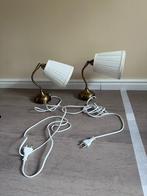 Twee wandlampen voor de slaapkamer – IKEA ÅRSTID (messing/wi, Ophalen, Gebruikt, Metaal, Classic
