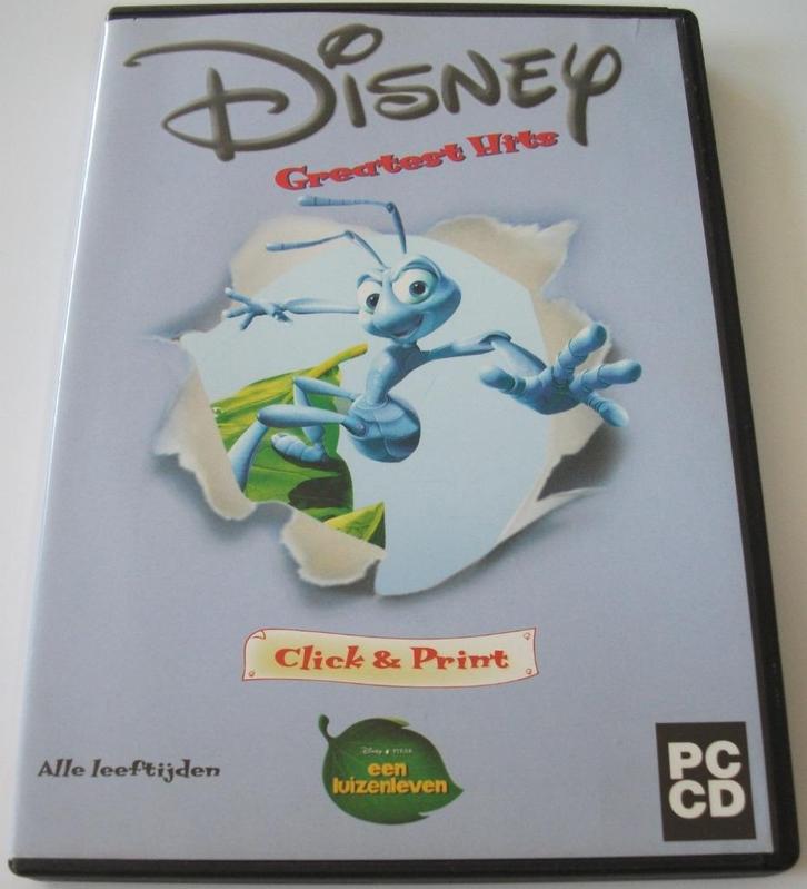 PC Game *** LUIZENLEVEN *** Disney Click & Print, Spelcomputers en Games, Games | Pc, Gebruikt, Overige genres, 1 speler, Vanaf 3 jaar
