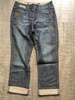 Drie kwart spijker broek maat 34, Ophalen of Verzenden, Zo goed als nieuw, Blauw, W27 (confectie 34) of kleiner