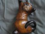houtwerk  poes   schildpad   masker etc, Verzenden