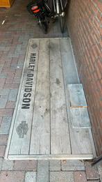 harley davidson parkeerplank, Motoren, Accessoires | Overige, Ophalen, Gebruikt