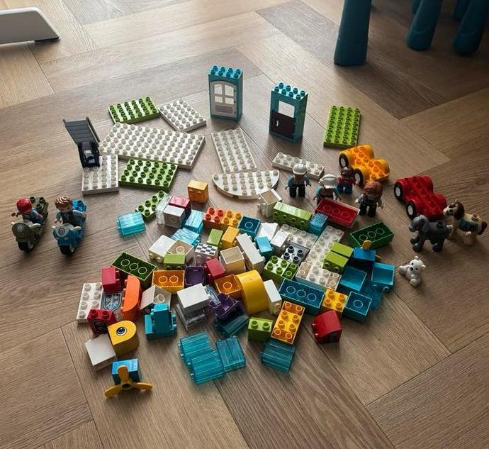 Grote partij Duplo, Kinderen en Baby's, Speelgoed | Duplo en Lego, Zo goed als nieuw, Duplo, Losse stenen, Ophalen of Verzenden
