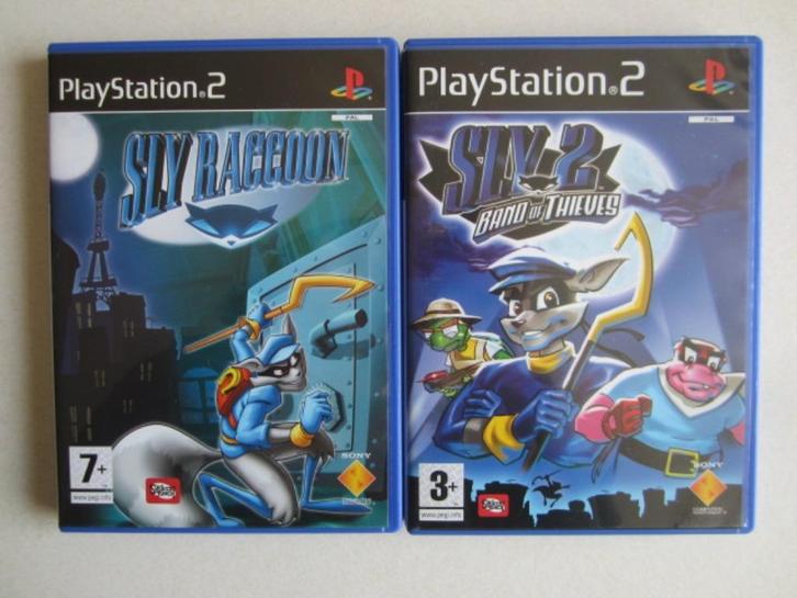 Sly Racccoon PS2 Playstation 2, Spelcomputers en Games, Games | Sony PlayStation 2, Zo goed als nieuw, Platform, 1 speler, Vanaf 3 jaar