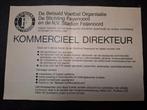 Oude advertentie Feyenoord zoekt Kommercieel Direkteur, Ophalen of Verzenden, Zo goed als nieuw, Feyenoord, Poster, Plaatje of Sticker