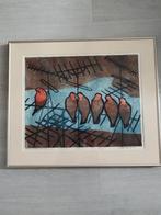 Kea Homan houtsnede, Ophalen