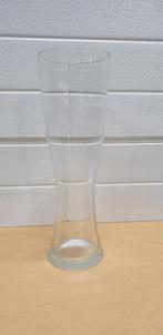 vaas glas kegel vorm dik glas, Huis en Inrichting, Ophalen of Verzenden