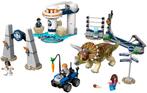 LEGO 75937 - Jurassic World Triceratops Chaos - Compleet, Ophalen, Gebruikt, Complete set, Lego