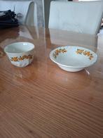 Vintage schaaltje en kommetje, Ophalen, Gebruikt, Overige stijlen, Kop(pen) en/of Schotel(s)