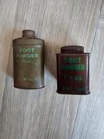 Blikjes foot powder ww2, Ophalen of Verzenden