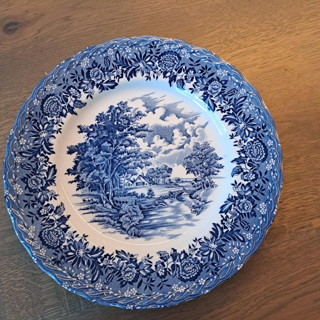 Vintage Country Style Bord, Gebruikt, Ophalen of Verzenden, Bord(en), Overige stijlen