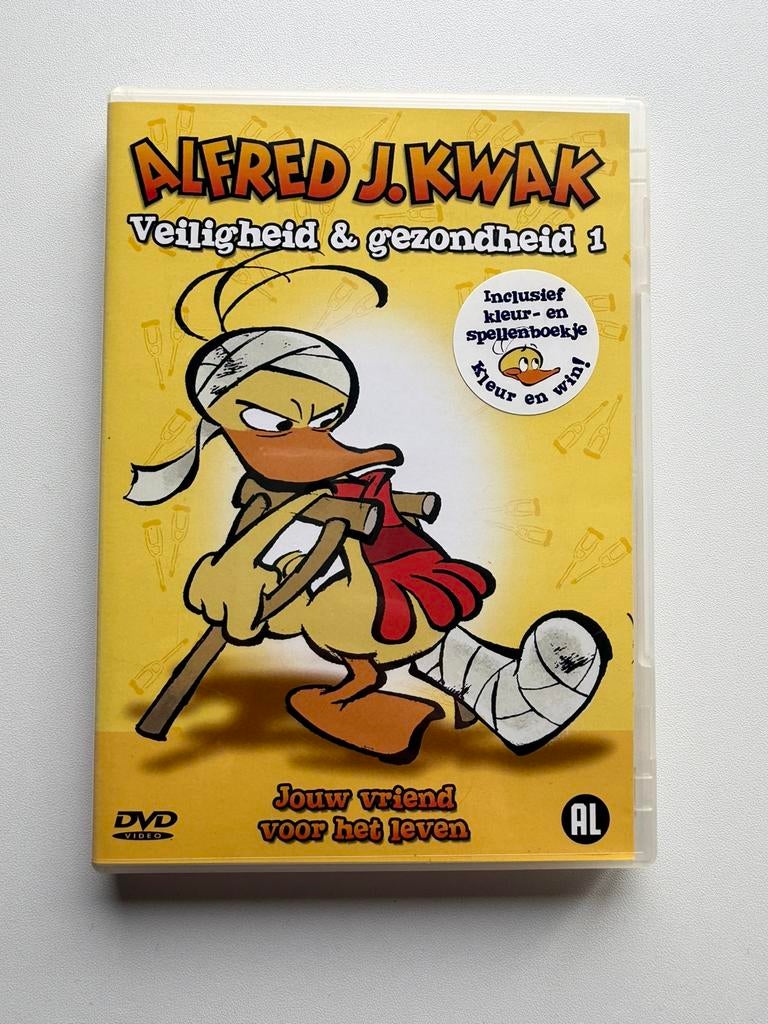 Alfred J. Kwak - Veilig en Gezondheid 1 - DVD, Alle leeftijden, Verzenden, Zo goed als nieuw