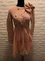 Roze mantelpakje jurkje lolita fantasy schoolgirl, Nieuw, Ophalen of Verzenden, Roze, Maat 36 (S)