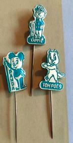 Tom Poes, Kappie, Panda Speldjes - Zeldzaam!, Verzamelen, Speldjes, Pins en Buttons, Ophalen of Verzenden, Gebruikt, Figuurtje