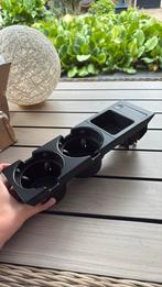 BMWE46 3serie middenconsole ZWART bekerhouder + muntenbakje, Auto-onderdelen, Interieur en Bekleding, Verzenden, Nieuw, BMW