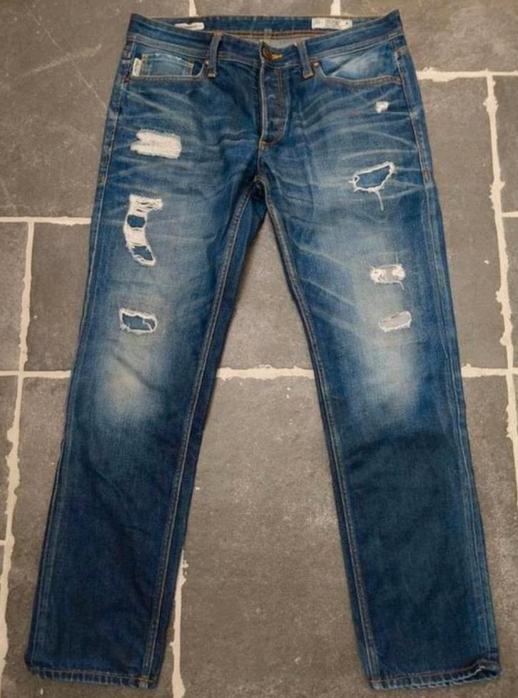 Jack & Jones, Mike, Comfort Fit,blauw,W34 L32, zgan! Rob3432, Kleding | Heren, Spijkerbroeken en Jeans, Zo goed als nieuw, W33 - W34 (confectie 48/50)