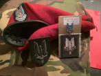 Baret en mouwembleem en een Brevet Britse Sas nieuw staat, Ophalen of Verzenden, Luchtmacht, Engeland, Helm of Baret
