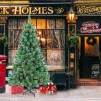 2,4m. Kerstboom Met Sneeuw En Denneappels. 240cm 400 Led's, Ophalen of Verzenden, Nieuw