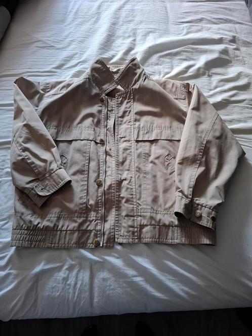 Nette zomerjas heren, Kleding | Heren, Jassen | Zomer, Gedragen, Maat 52/54 (L), Beige, Ophalen of Verzenden
