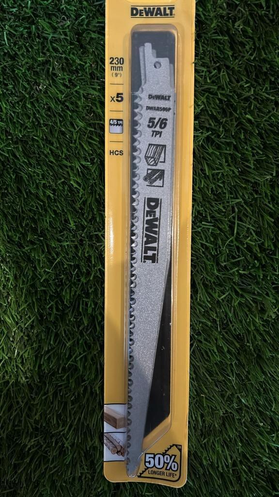 DeWalt 230mm 5/6tpi zaag, Doe-het-zelf en Verbouw, Gereedschap | Handgereedschap, Nieuw, Verzenden