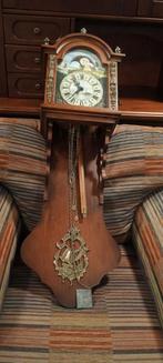 Antieke Wandklok met Schip Ornament, Ophalen