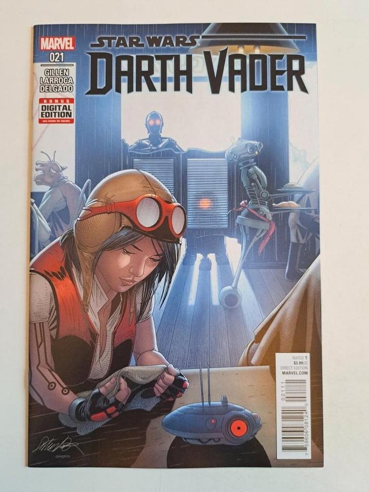 Star Wars Darth vader #21, Boeken, Strips | Comics, Zo goed als nieuw, Eén comic, Amerika, Ophalen of Verzenden