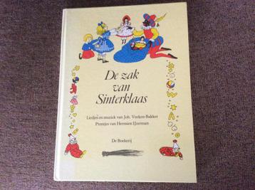 De zak van sinterklaas,muziek,liedjes,prentjes,gebonden boek beschikbaar voor biedingen