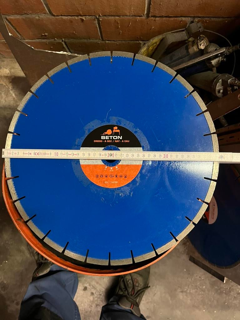 Diamantzaagblad voor beton en  asfalt, Doe-het-zelf en Verbouw, Gereedschap | Zaagmachines, 70 mm of meer, Overige typen, Nieuw