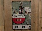 Reclamebord Amstel 20x30, Verzamelen, Ophalen of Verzenden, Zo goed als nieuw, Reclamebord