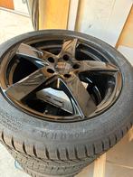 Te koop alumium velgen met winterbanden, Auto-onderdelen, Banden en Velgen, Ophalen, 17 inch, 215 mm, Winterbanden