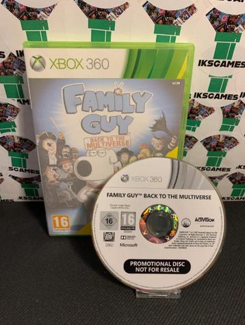 Family Guy Back to the Multiverse Promo Disc - Xbox 360 beschikbaar voor biedingen