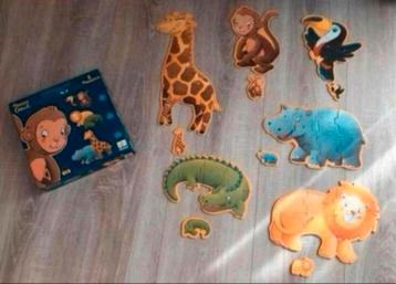 Dierenpuzzel 6 in 1 beschikbaar voor biedingen