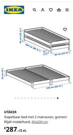 Ikea stapelbaar bed, Ophalen, Zo goed als nieuw, Tweepersoons, 200 cm
