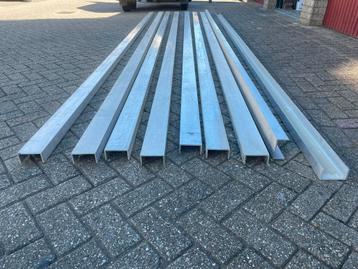 Aluminium U-profiel U profiel 6000mm x 100mm x 50 beschikbaar voor biedingen