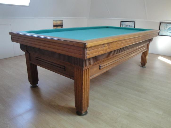 MOOIE KLASSIEKE BILJARTTAFEL, Sport en Fitness, Biljarten en Poolen, Gebruikt, Biljarttafel, Ophalen