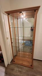 Vitrinekast GRATIS, Ophalen, Gebruikt, Glas, 50 tot 100 cm