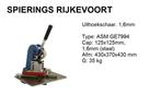 Uithoekschaar  uithoeker 125 x 125 mm Spierings, Ophalen of Verzenden, Nieuw