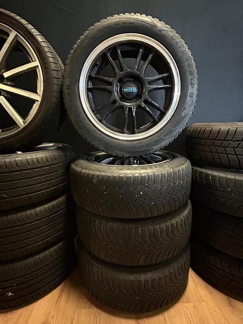 DOTZ Velgenset Suzuki Swift 4x100 + Goodyear banden, Auto-onderdelen, Banden en Velgen, Banden en Velgen, 16 inch, Personenwagen