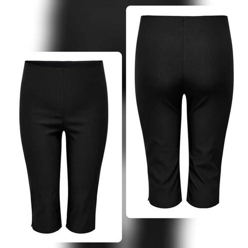 Zwarte 3/4 broek Carlila van Only Carmakoma Maat 48, Kleding | Dames, Broeken en Pantalons, Nieuw, Maat 46/48 (XL) of groter, Zwart