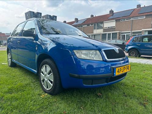 Skoda Fabia 1.4 44KW 2002 Blauw, Auto's, Skoda, Bedrijf, Fabia, Benzine, D, Hatchback, Handgeschakeld, Origineel Nederlands, Blauw