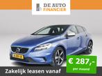 Volvo V40 D3 Aut. Polar+ Sport | Panoramadak | € 20.995,00, Auto's, Volvo, 4 cilinders, Blauw, Leder en Stof, Origineel Nederlands