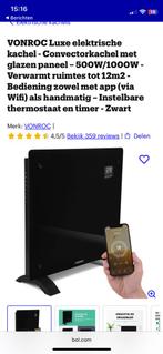 Elektrische Convector Kachel - VONROC Luxe, Huis en Inrichting, Kachels, Ophalen, Overige soorten, Elektrisch, Zo goed als nieuw