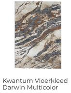 Vloerkleed Darwin ( kwantum), Ophalen, Grijs, 150 tot 200 cm, Rechthoekig