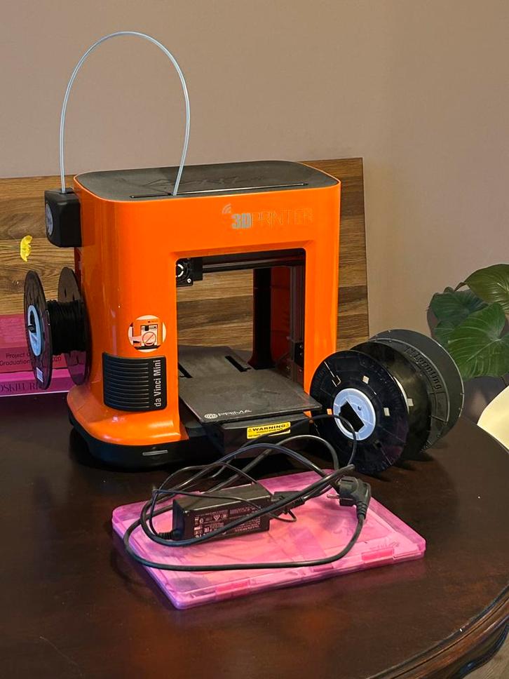 XYZ 3d printer Da Vince mini met wifi, Computers en Software, 3D Printers, Gebruikt, Ingebouwde Wi-Fi, Ophalen